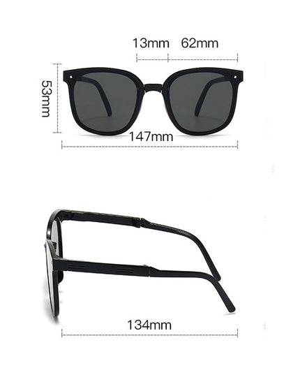 Foldable UV400 Sunglasses – Polarized & Standard | Travel-Ready