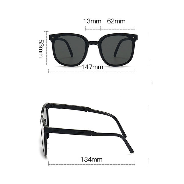 Foldable UV400 Sunglasses – Polarized & Standard | Travel-Ready