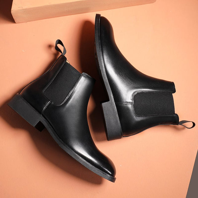 Men's Elegant Faux Leather Boots
