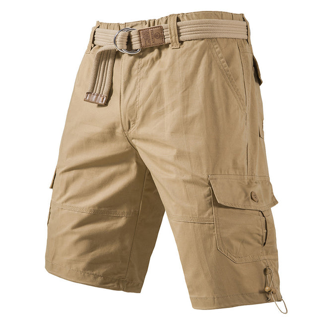 Men's Cotton Casual Shorts – Relaxed Fit, Extended Sizes M–5XL