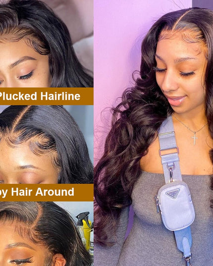 Body Wave Lace Front Wig – 100% Human Hair | 4x4 & 13x4 Lace