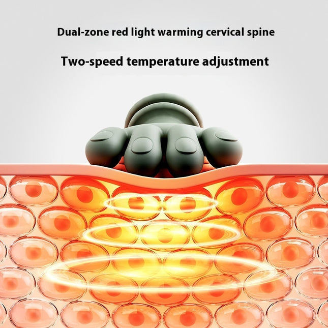 4D Kneading Neck & Shoulder Massager with Heat | Cordless Wireless Relief