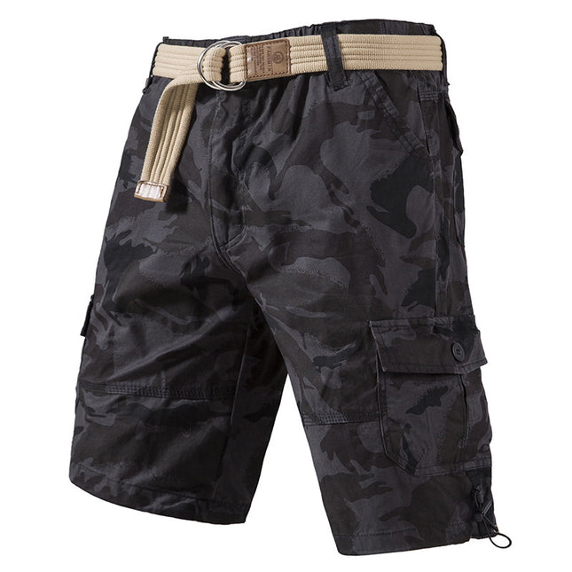 Men's Cotton Casual Shorts – Relaxed Fit, Extended Sizes M–5XL