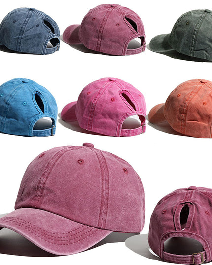 Washable  Baseball Cap for Women - Spring/Summer