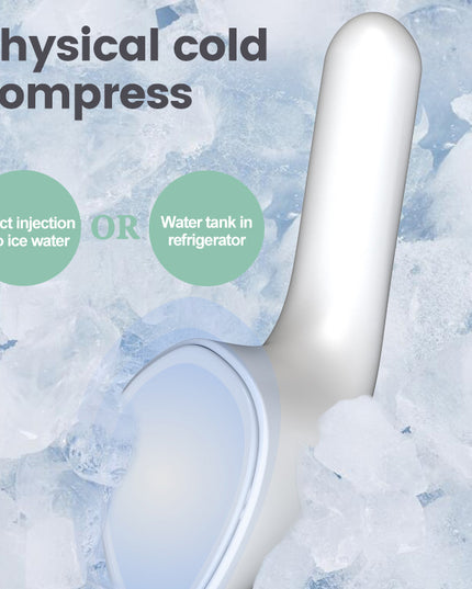 Hot & Cold Ice Applicator Facial Beauty Tool – Depuff, Tighten & Calm Skin, 3 Colors