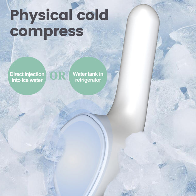 Hot & Cold Ice Applicator Facial Beauty Tool – Depuff, Tighten & Calm Skin, 3 Colors