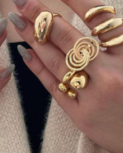 Alexis Sculptural Statement Ring