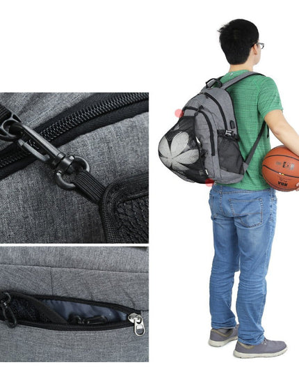 Anti-Theft USB Laptop Backpack With Shoulder Straps