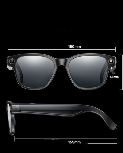 L801 AI Smart Glasses – 8MP Camera, Bluetooth Calling, AI Translation, Blue Light Blocking