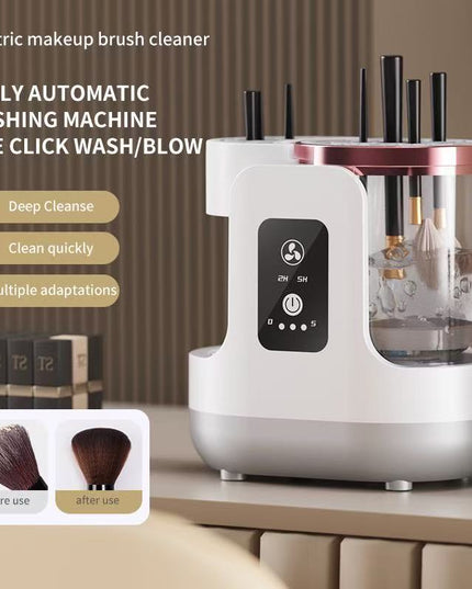 Automatic Makeup Brush Cleaner
