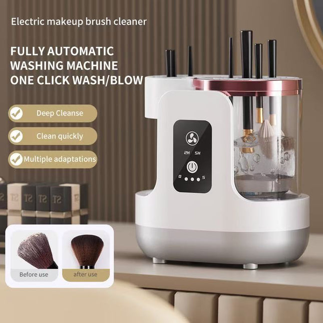 Automatic Makeup Brush Cleaner