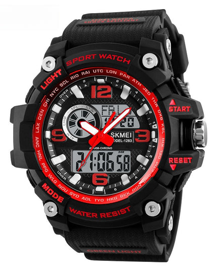 Sports Waterproof Electronic Watch Multifunctional Men