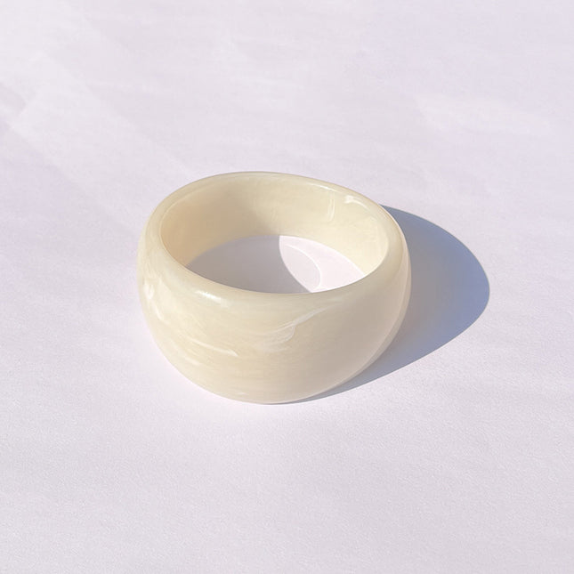 Women's Exaggerated Acrylic Marbling Bracelet – 6 Bold Styles