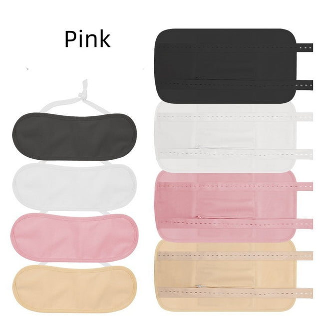 Reusable Castor Oil Pack Elastic Belt Suit – Waist & Neck Bag Set, 4 Colors
