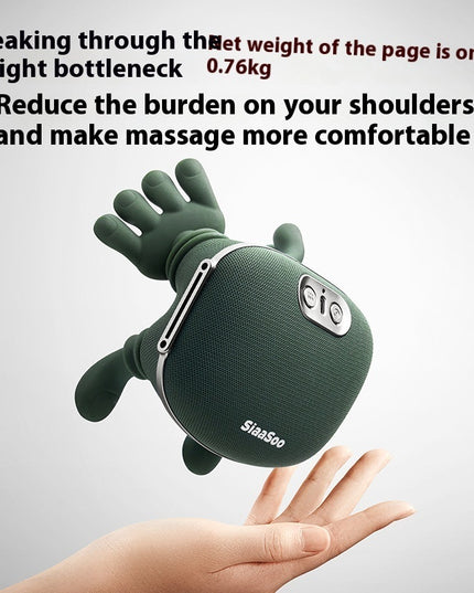 4D Kneading Neck & Shoulder Massager with Heat | Cordless Wireless Relief
