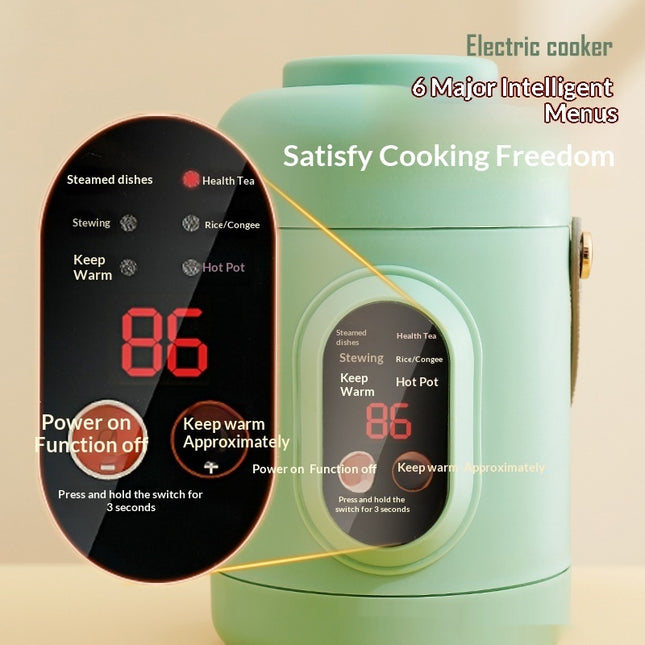 Portable Smart Mini Electric Hot Pot Warm Food On The Go