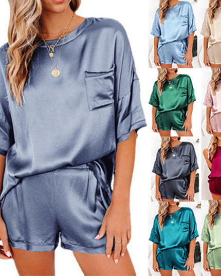 Women's Pajama Set Short Sleeve Sleepwear
