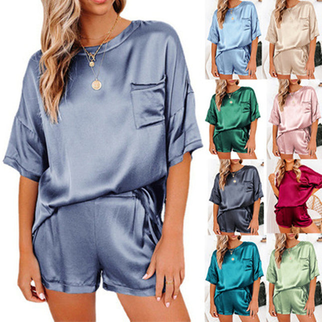 Women's Pajama Set Short Sleeve Sleepwear