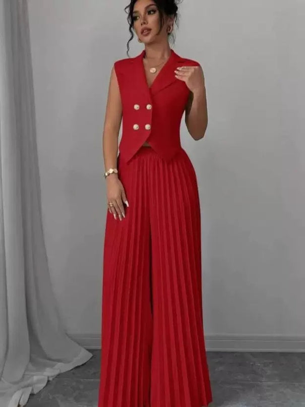 Long-Sleeve Top & Trousers Set