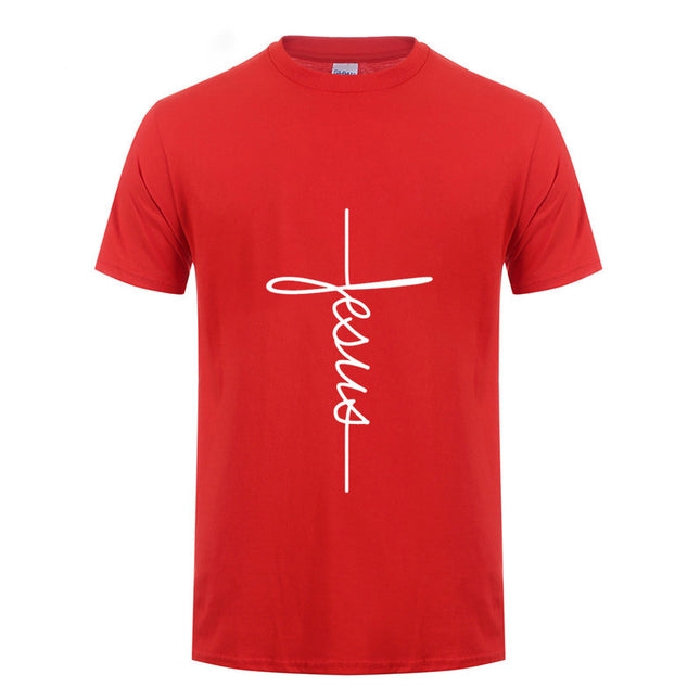 Men's Graphic Print T-Shirt – Short Sleeve