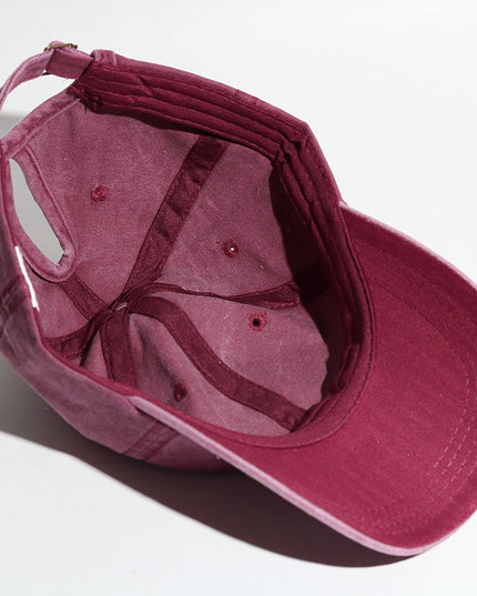 Washable  Baseball Cap for Women - Spring/Summer
