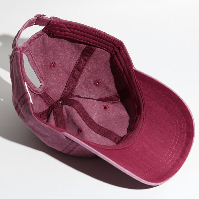 Washable  Baseball Cap for Women - Spring/Summer