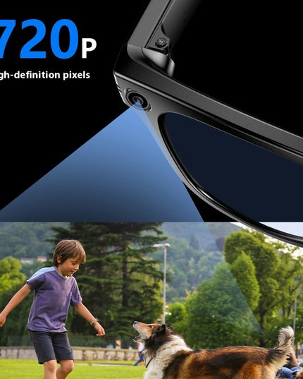 AI Smart Bluetooth Glasses – 3rd Gen, Photo & Video, AI Translation, Touch Control