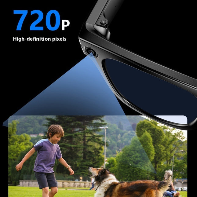 AI Smart Bluetooth Glasses – 3rd Gen, Photo & Video, AI Translation, Touch Control