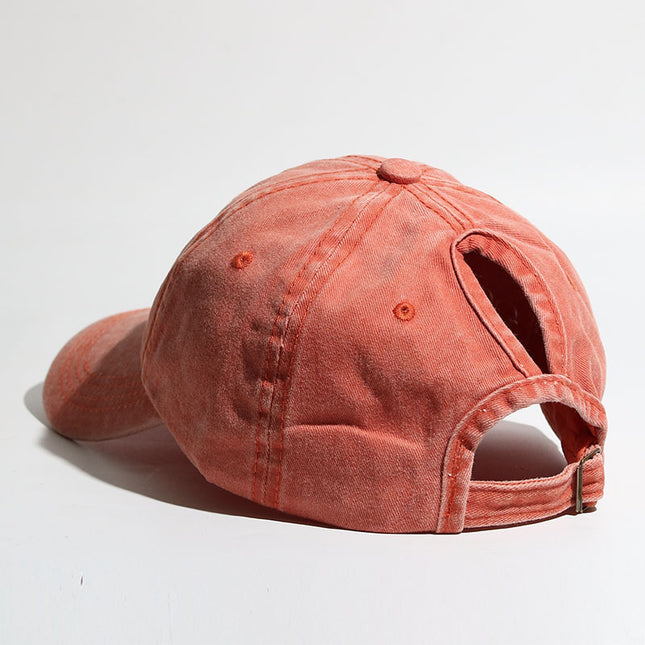 Washable  Baseball Cap for Women - Spring/Summer