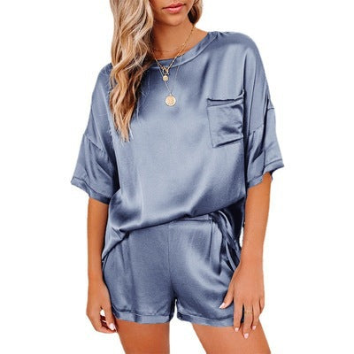 Women's Pajama Set Short Sleeve Sleepwear