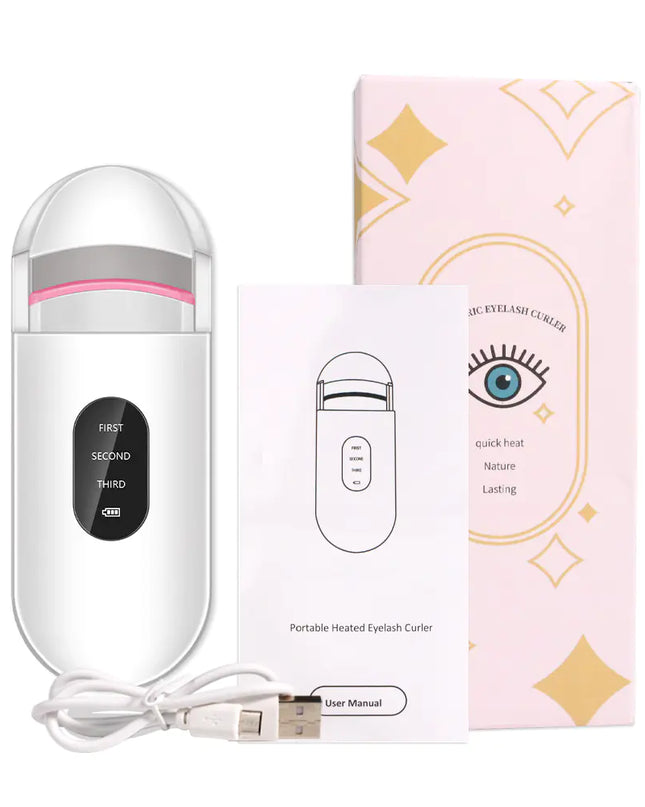 Portable Electric Heated Eyelash Curler (Smart Design)