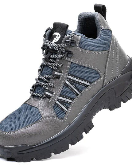 Steel Toe Work Boots for Men and Women, Lightweight & Breathable