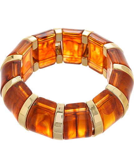 Women's Acrylic Blooming Pattern Bracelet – 9 Unique Designs