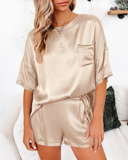 Women's Pajama Set Short Sleeve Sleepwear