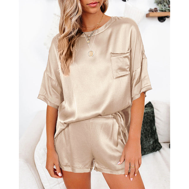 Women's Pajama Set Short Sleeve Sleepwear