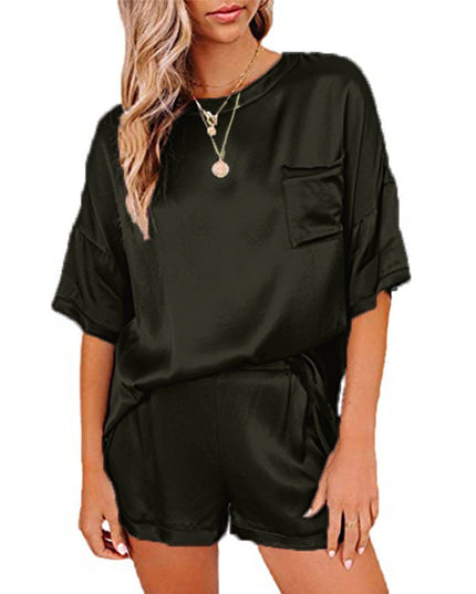Women's Pajama Set Short Sleeve Sleepwear