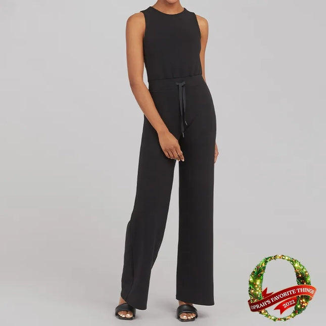 Slim-Fit Casual Jumpsuit