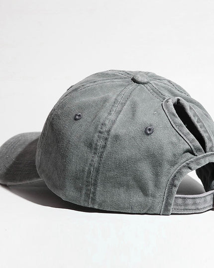 Washable  Baseball Cap for Women - Spring/Summer