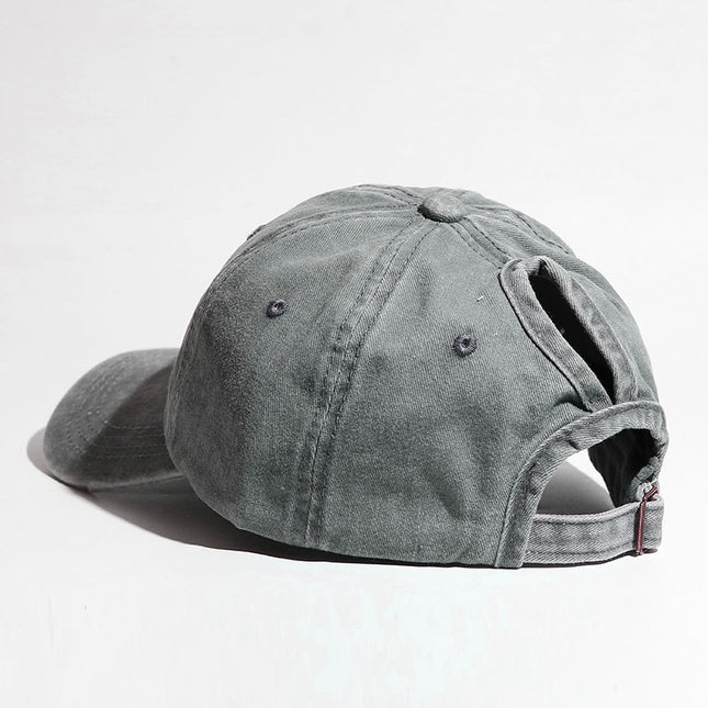 Washable  Baseball Cap for Women - Spring/Summer