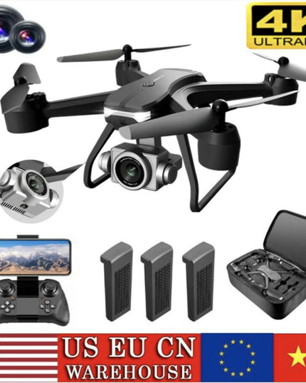 V14 Professional Drone – 6K HD Dual Camera, Wi-Fi FPV, 3 Batteries Included