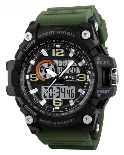 Sports Waterproof Electronic Watch Multifunctional Men