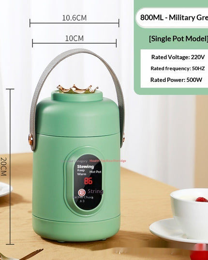 Portable Smart Mini Electric Hot Pot Warm Food On The Go
