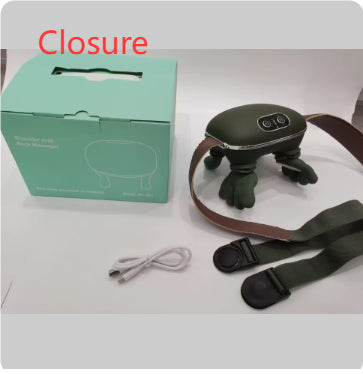 4D Kneading Neck & Shoulder Massager with Heat | Cordless Wireless Relief
