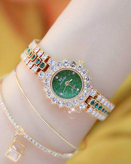 Women's Luxury Quartz Watch & Bracelet Set