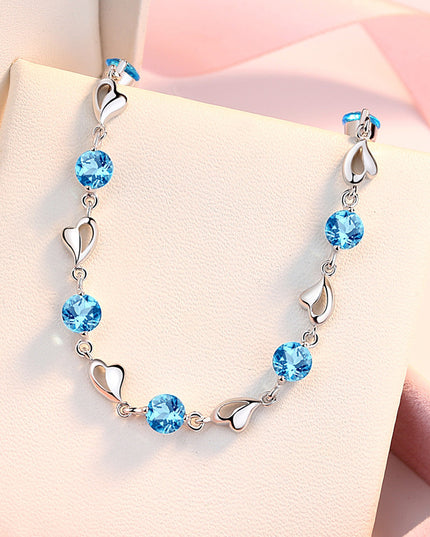 Sterling Silver Floral Bracelet | Mother's Day Gift