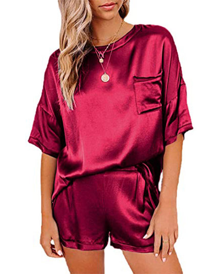 Women's Pajama Set Short Sleeve Sleepwear