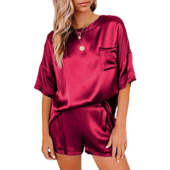 Women's Pajama Set Short Sleeve Sleepwear