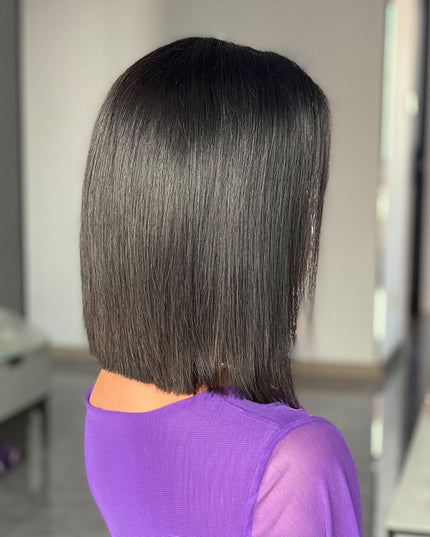 12A Grade Vietnam Bone Straight Bob Wig – 100% Human Hair