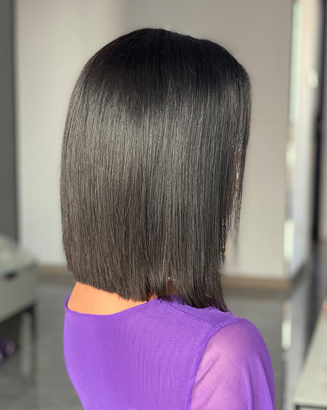 12A Grade Vietnam Bone Straight Bob Wig – 100% Human Hair