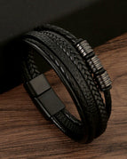 Black leather + black accessories